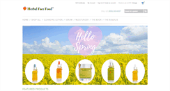 Desktop Screenshot of herbalfacefood.com